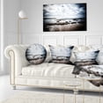 thumbnail image 3 of Designart Dramatic Atlantic Coast at Low Tide - Seashore Throw Pillow - 12x20, 3 of 5