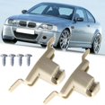 thumbnail image 3 of 2Pcs Sun Visor Clips Holder Bracket Mount For BMW 3 5 7 Series E46 E38 E39 E53 X5 Interior Beige Sun Visor Clip Holder, 3 of 5