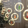 thumbnail image 3 of nipocaio Decoration Christmas Tree Lights Star Lights Chrismas Curtain Lights Hanging Led String Lights, 3 of 4