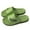 A-Green37, variant on Men's Slides Slippers Letter Print Non Soft Sole Flat Slipper Breathable Home Wear Shower Shoes
