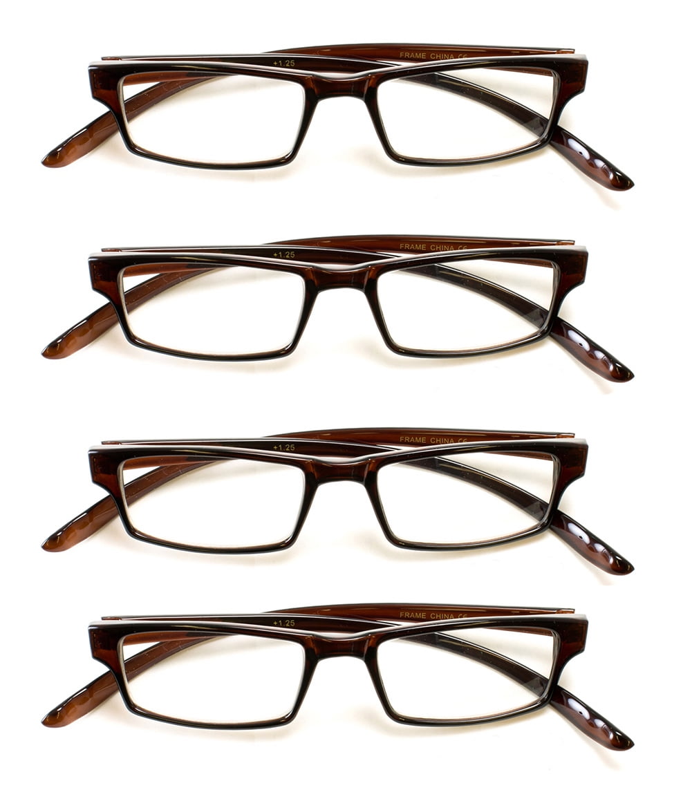 4 Pairs Newbee Fashion "Sanchez" Basic Simple Geeky Comfortable Wrap