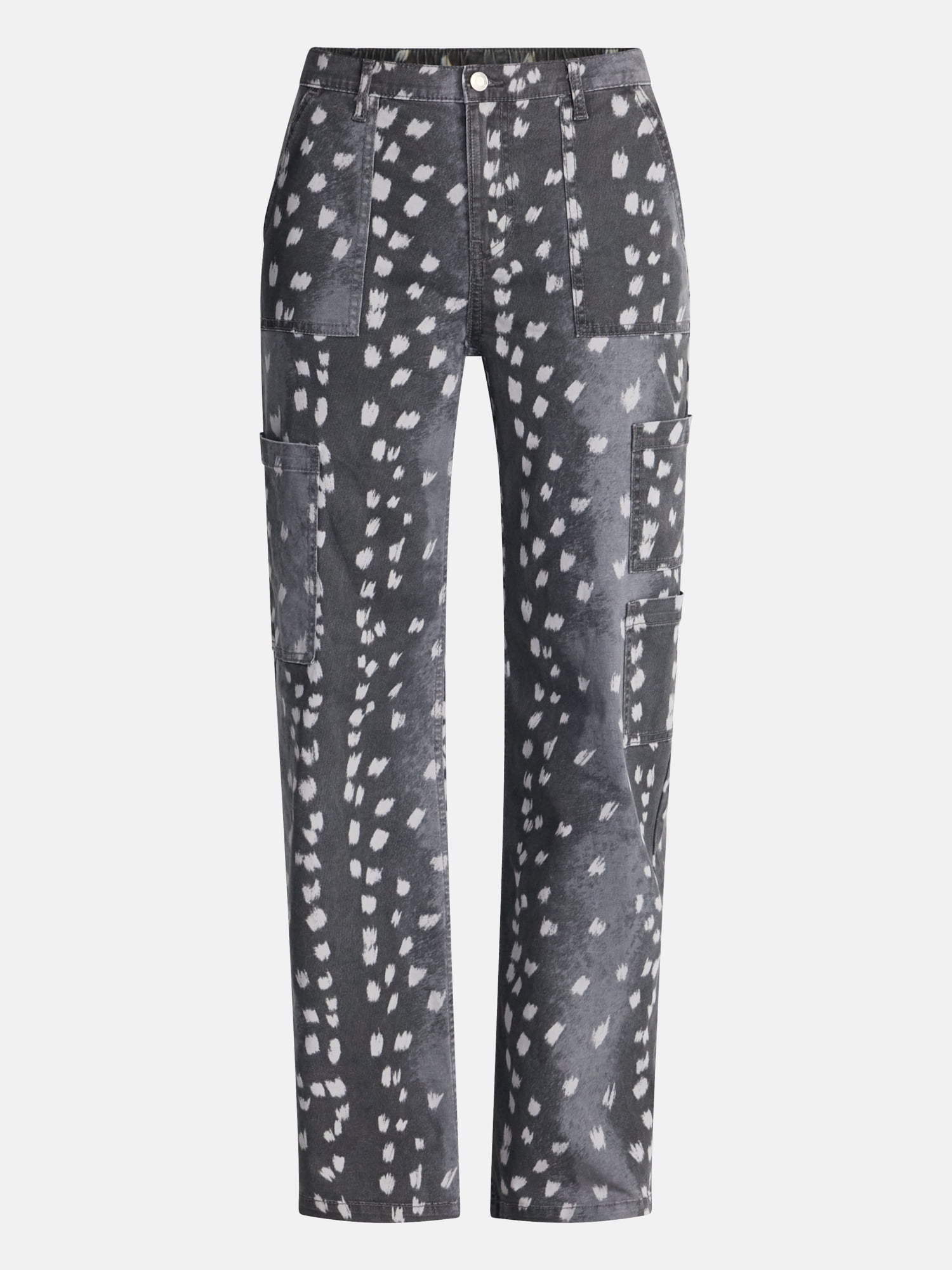 No Boundaries Wide Leg Cargo Pants, 30'' Inseam, Women's and Women's Plus XXS-4X
