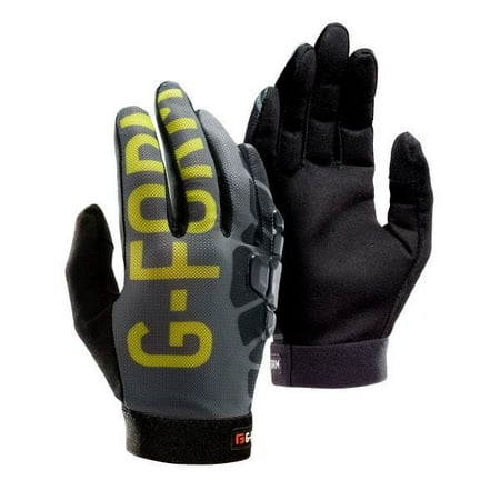 G-Form Sorata Trail Gloves Black Grey/Acid Green XXL