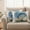 Blue Green, variant on Pack of 2 Blue Coastal Starfish Outdoor Pillow Covers Decorative, Waterproof Pillow Protector, Grey Sage Green Nautical Coral Summer Throw Pillowcases Accent Cushion Cases for Patio Couch 16"x16"