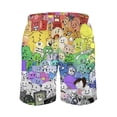 thumbnail image 3 of Battle for Dream Island BFDI Mens Board Shorts Quick Dry Swim Trunk Lightweight Soft Swimsuit Bathing Suit for Boys XL, 3 of 8