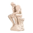 thumbnail image 3 of Estatua de hombre pensador perfecl Auguste Rodin sentado Arena, 3 of 6
