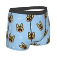 thumbnail image 3 of Disketp German Shepherd Puppy Men'S Boxer Briefs,Soft And Breathable Cotton Underwear With Comfortflex Waistband, 3 of 9