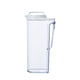 thumbnail image 2 of Hervidor de agua fría con tapa, jarra ecológica para bebidas frías y calientes, capacidad de 1,6 l y 2,2 l, material a prueba de fugas para verter y limpiar fácilmente, ideal para té helado,, 2 of 9