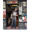 thumbnail image 5 of Camiseta de verano de malla personalizada sencilla con letras para hombre, diseño de hip-hop moderno Y2K, camisetas casuales versátiles y deportivas para parejas, 5 of 5