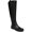 Black Leather, variant on Franco Sarto Women's Meyer Knee High Boot Black Wide Calf Leather 8W