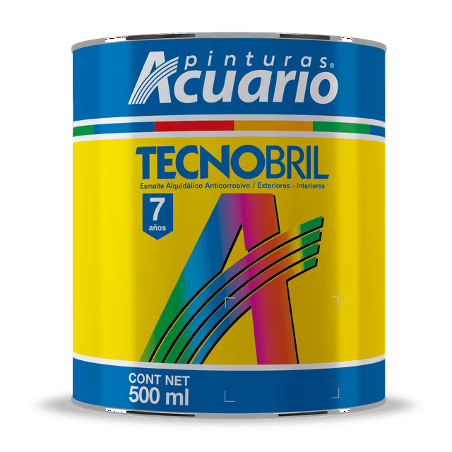 Esmalte Alquidálico Anticorrosivo Acuario Tecnobril 500 Ml Verde Bosque