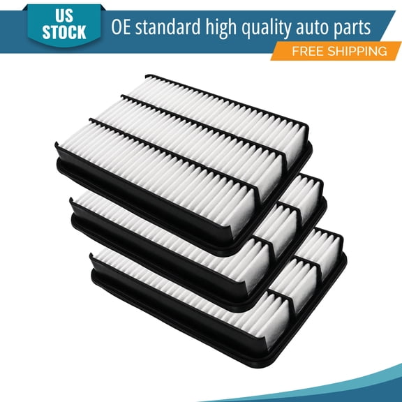 YXPCARS 3PCS Front Engine Air Filter for Lexus GX470 Toyota 4Runner Land Cruiser Tundra Sequoia, New Air Filter Replacement (CA8918)