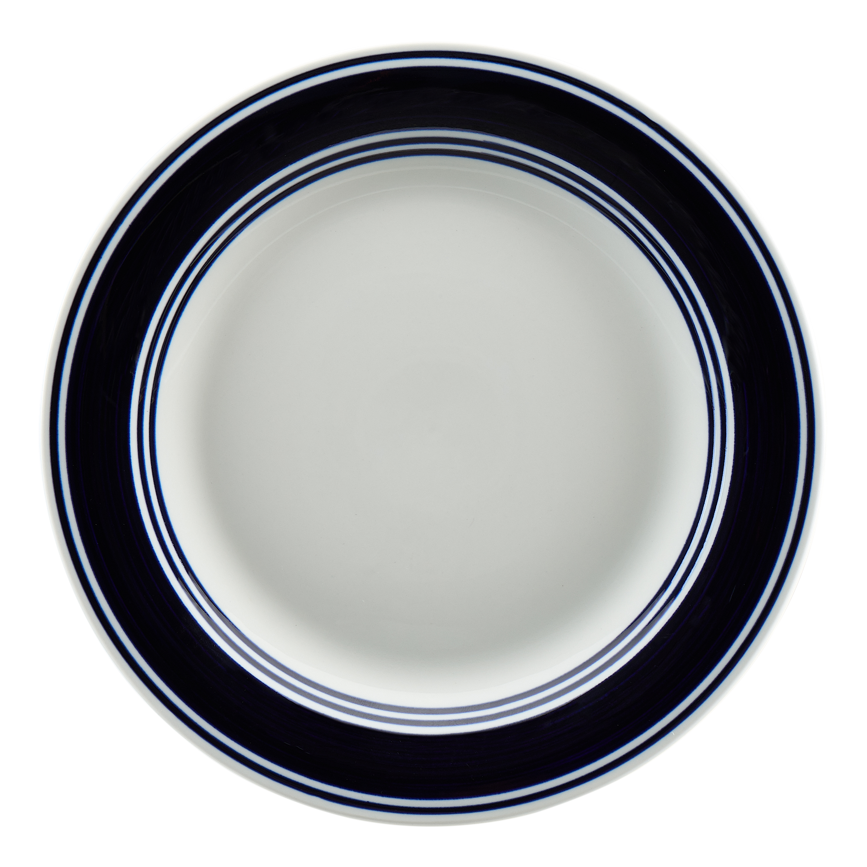 Mainstays Blue Banded 12-Piece Stoneware Dinnerware Set - image 2 of 6