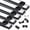 10*6.6Ft, variant on 10*6.6Ft LED Black Aluminum U Shape Diffuser with Milky White Cover