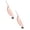 Pink, variant on 2 Pcs Smart Hand-held Rice Pre-washing and Strain Tool Stirring Rice Washer Kitchen Gadgets Utensils Rice Drainer Washing Water Filter Baffle Tool Food Strainers for Vegetables, 13.58"x2.32", Beige