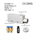 thumbnail image 2 of Pneumatic Vacuum Generator Suction Cup Negative Pressure Control, Air Exhaust Ejector CV-10HS CV-15HS CV-20HS CV-25HS ,Widely Used, 2 of 7