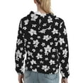 thumbnail image 2 of Hoodies for Women - orchid plumeria flower Comfrt Colour Drawstring Women'S Fashion Hoodies & Sweatshirts, Fall Outfits Clothes for Women 2024 Pullover with Kangaroo Pocket, 2 of 7