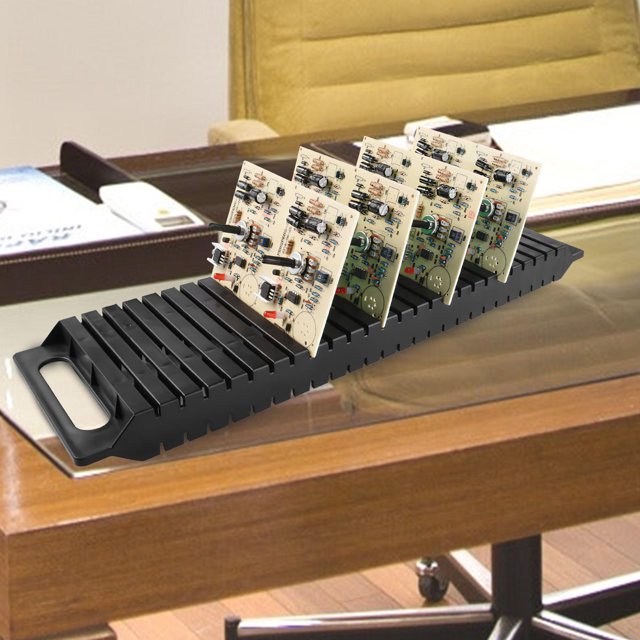 OHOIOLLA 3Ud Soporte De Secado Para Placas De Circuito Negro Con Función Antiestática Y Alta Estabilidad
