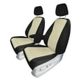 thumbnail image 1 of For 2018–2023 Honda Odyssey FH Group Neoprene Custom Fit Waterproof Car Seat Covers - Front Beige, 1 of 5