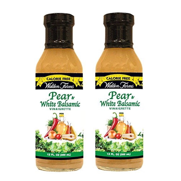 Walden Farms Vinaigrettepear & White Balsamic Calorie Free, 12 Fl Oz