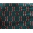 thumbnail image 4 of oneOone Tissu Georgette Viscose Imprimé Bloc Triangle Tissu BTY 42 Pouces de Large, 4 of 4