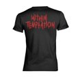 thumbnail image 2 of Within Temptation - Camiseta Purge Esbozo para Mujer (Negro), 2 of 5