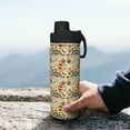 thumbnail image 7 of Pofeuu 70s Hippie Style Print 18oz Sports Insulated Kettle Stainless Steel Vacuum Water Bottle Leakproof Sport Flask, 7 of 7