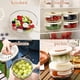 thumbnail image 4 of Cuenco Escurridor Para Lavado De Frutas Y Verduras, Doble Capa Gruesa, 4 of 7