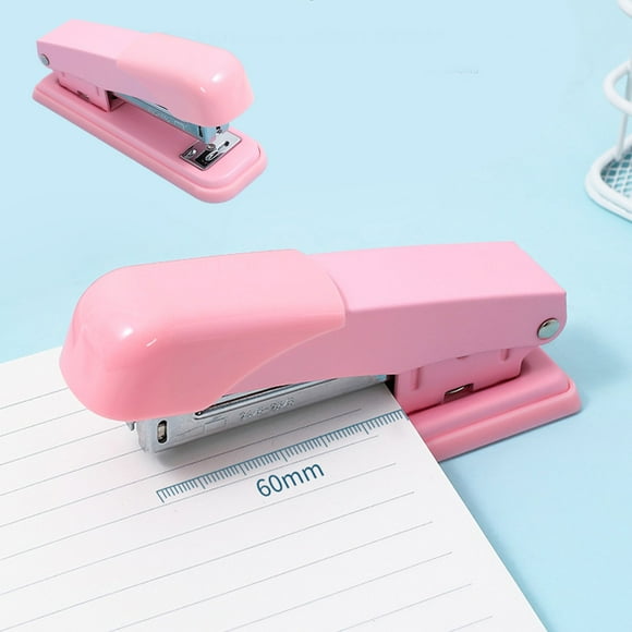 Xihbxyly Grapadora Colorida, Fácil de Usar con Un Solo Dedo, Diseño Compacto y Ligero, Modo Dual, Ideal para Oficina y Escuela, Solución de Encuadernación Elegante y Sencilla.
