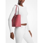 Michael Kors Women's Jet Set Travel Saffiano Leather Small Top zip Shoulder Tote - 35S0GTVT1L-ltbry