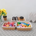 thumbnail image 4 of Handwoven Wicker Storage Basket Set of 3 - Natural Rattan Organizers for Home & Office Decor (Large + Medium + Small), Eco-Friendly Storage Baskets with Space-Saving Design, 4 of 8
