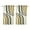 Modern Abstract Geometric-11, variant on Marble Modern Geometric Flowers Abstract Kitchen Curtains - Vintage Tier Cafe Curtains for Bathroom Living RV Rod Pocket Window Drapes 36 Inch 2 Panels Set 28"x36" Window Treatment Tiers