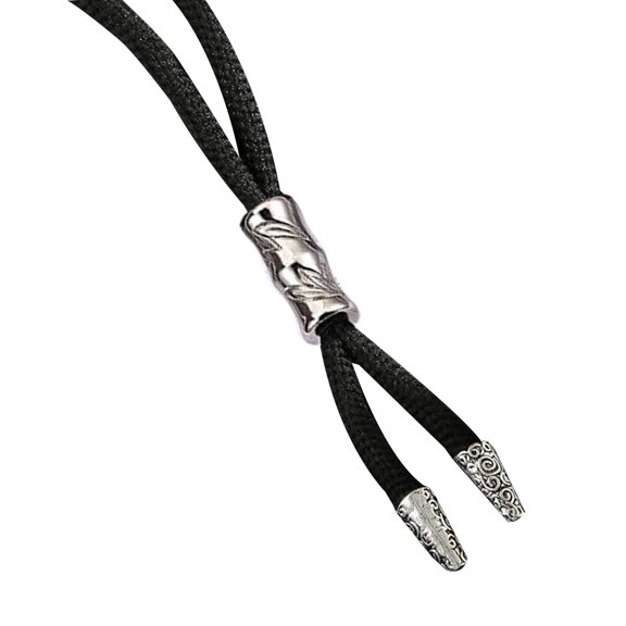 Cool Tie Necktie Braided Shoestring Tie Western Necktie Necklace Male Costume Accessory