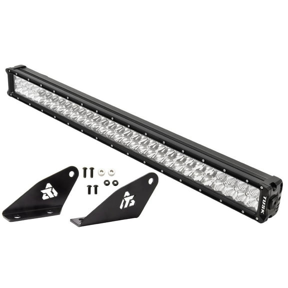 Tusk V2 LED Light Bar Kit 30" Straight For Polaris RZR Trail S 1000 Premium 2021-2023