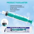 thumbnail image 2 of Jeringas SHAOTONG Luer Lock de 20 ml/cc con tapa, estériles (x50), 2 of 9
