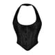 thumbnail image 1 of Corsé Medieval Steampunk para mujer, para el pecho ropa Retro, corpiño con cuello Halter, Top, Corselet, disfraces de Cosplay, vestido de carnaval, 1 of 5