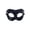A001- Black, variant on Blue Glitter Masquerade Mask for Women 6 Inch Sequined Masquerade Eye Mask for Masquerade Party Mardi Gras Prom Evening Formal Event, 1 Pack