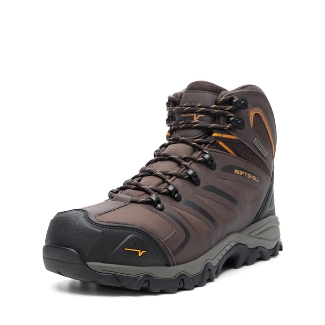Botas de Trabajo Impermeables con Punta de Acero NORTIV 8 ARMADILLO-STL Talla 8