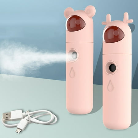

GoFJ Mini Handheld Hydrating Beauty Device USB Cool Mist Facial Steamer Humidifier