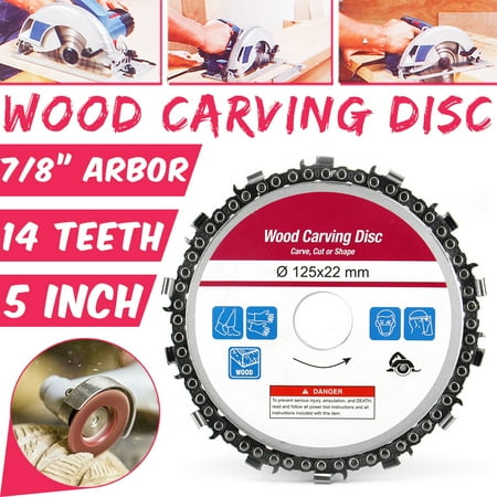 Angle Grinder Blades - Saw Blade Disc for Angle Grinder 127mm Wood Cutting Discs Circular 14 Teeth Grinder