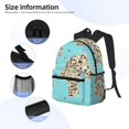 thumbnail image 5 of Gaeub World Travel Line Icons Map School Backpack Waterproof Bookbag for Men Women College High School Bags, 5 of 8