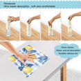thumbnail image 3 of Yayeee 6 Pack Kitchen Dish Cloths Set for Washing Soft Drying Absorbent Microfiber Towels, Light Blue Lemon, 3 of 9