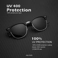 thumbnail image 4 of KALIYADI Polarized Sunglasses for Men and Women Semi-Rimless Frame Driving Sun glasses UV Blocking, 4 of 10