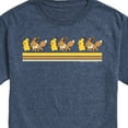 thumbnail image 3 of Pokémon - Pikachu Evee Retro - Men's Short Sleeve Graphic T-Shirt, 3 of 5
