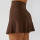thumbnail image 5 of Faldas deportivas para correr, falda corta de yoga, faldas de tenis, falda deportiva con dobladillo dividido, ultra sensible, 5 of 7