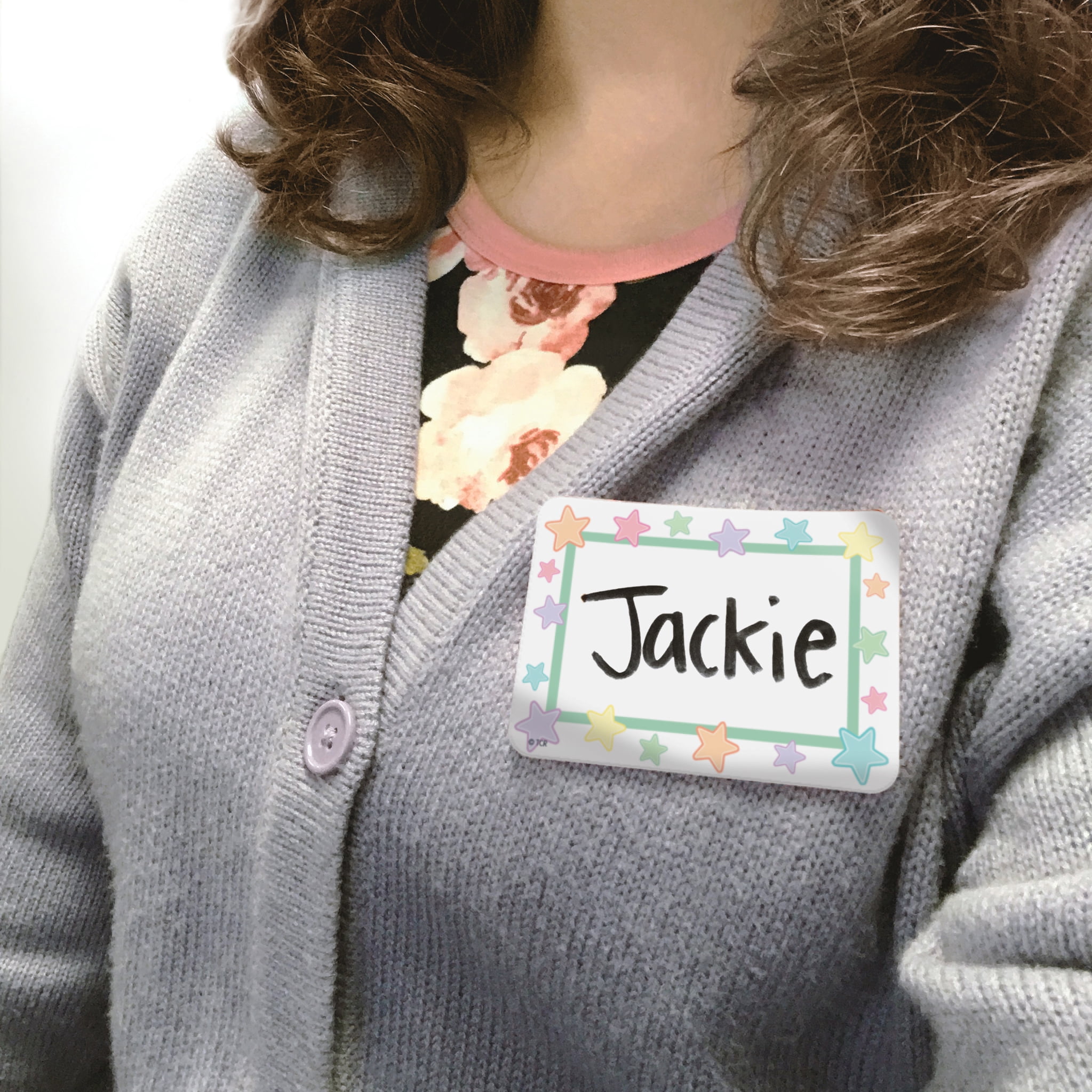 Teacher Created Resources Pastel Pop Name Tags / Labels Multi-Pack, 36 Per Pack, 6 Packs