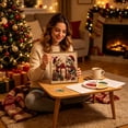thumbnail image 3 of Christmas Cat Pearl Painting Kit Xmas Kitten Pearl Bead Art DIY Kit Beginner Friendly Diamond Gem Painting Set Holiday Handmade Wall Decor Craft Kit For Adults Family Activity, 3 of 3