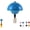 Blue, variant on Wireless Bottle Lamp, Rechargeable Wine Bottle Lamp with Mushroom Shape, 3 Color Temperature Cordless Table Lamp for Home Bar Decor(white)Q
