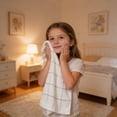 thumbnail image 6 of Vfedsrsge Large Bath Towel 34x72 Inches, 100% Cotton Thick Absorbent Quick Dry Towel, Oversized Lightweight Hotel Quality Towel for Bath Shower Home Gym, White, 6 of 6