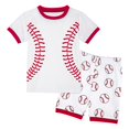 thumbnail image 1 of Conjunto de pijama de superhéroe de dibujos animados para niños Pijamas de manga corta de verano Pijamas de algodón 2-10 años / 6 años / kaili Sencillez, 1 of 5